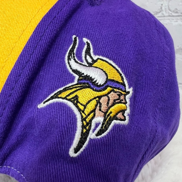 ⛳️NWOT |•TAYLOR MADE•| Minnesota Vikings TMAX Gear Hat One Size🏈 - Picture 8 of 12